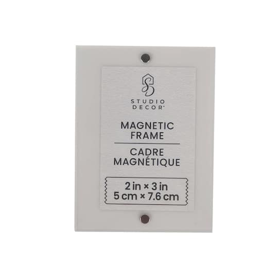 Studio Decor; Mini Acrylic Magnetic Frame by Studio Décor®; Category:Table Frames; Image:1